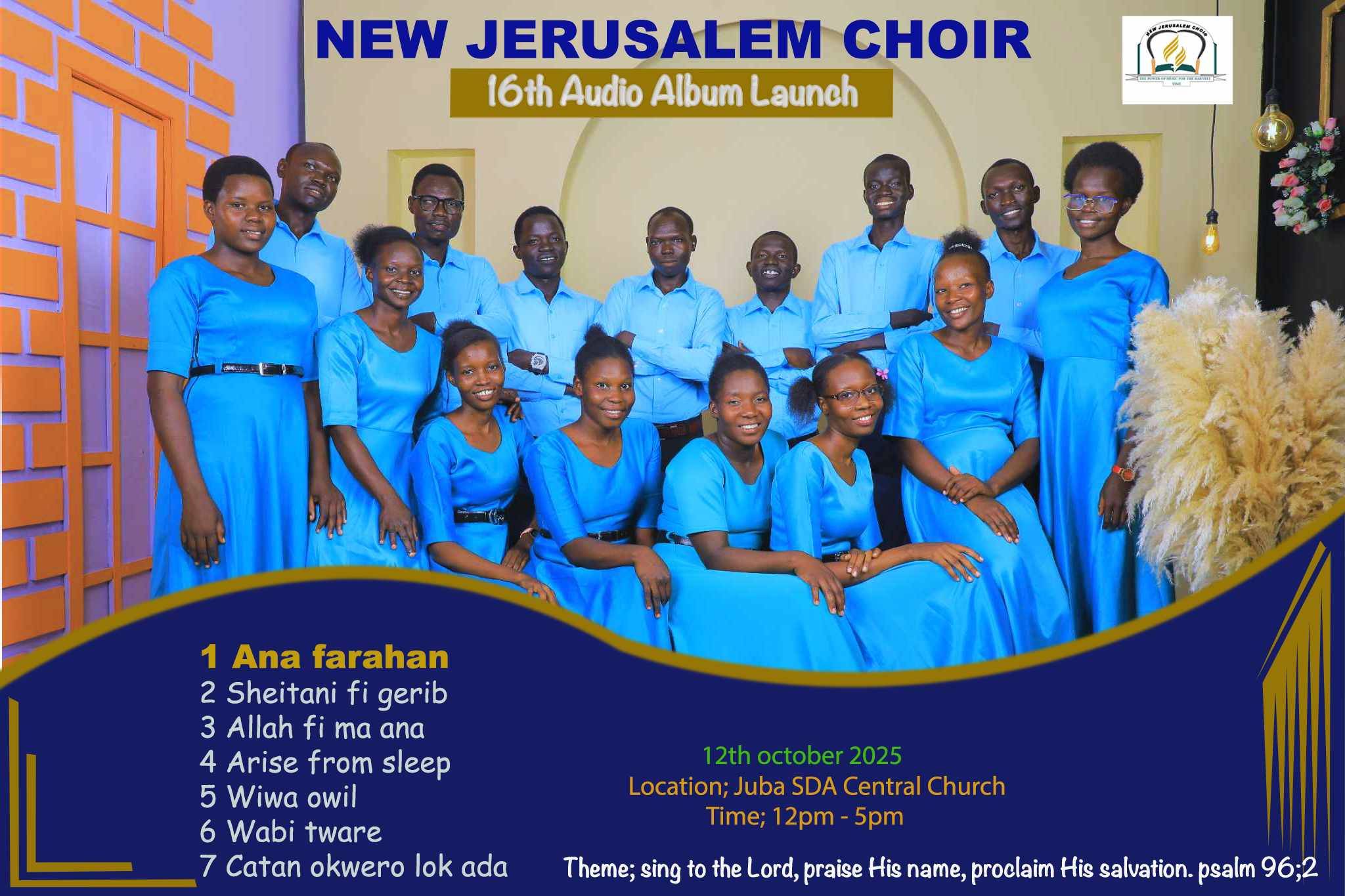 Introduction of New Jerusalem Choir Album Launch